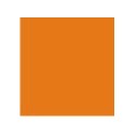 Tekenpapier / Engels Karton Dun 50x70cm 120grs. Oranje (pak à 100 vel)